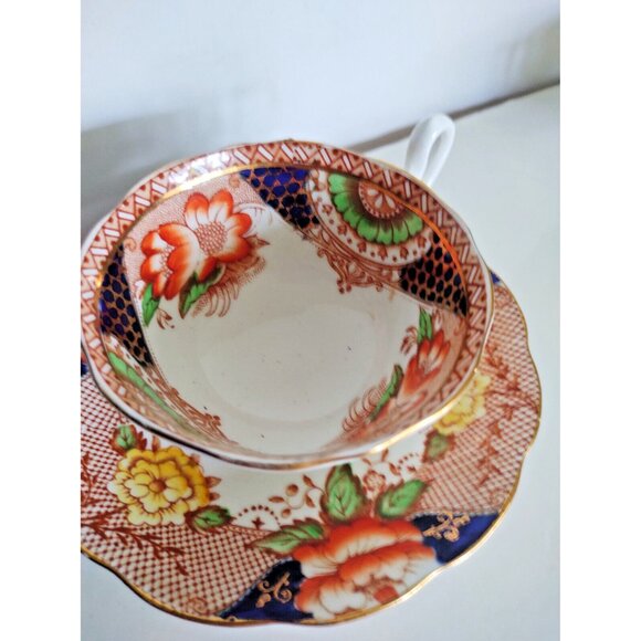 Bell (Shore and Coggins) Bone China Imari Style Tea Cup & Saucer (2912) - Picture 9 of 13